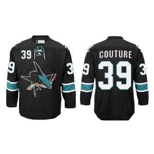  San Jose Sharks Jersey #39 Couture black Jerseys size 48 