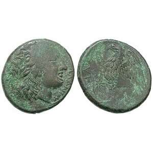  Syracuse, Sicily, Hiketas, 288   279 B.C.; Bronze AE 23 