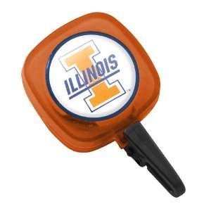   : NCAA Illinois Fighting Illini Orange ID Badge Reel: Office Products