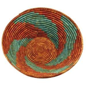 Hand Woven African Basket, 15 Inches, #74, Straw Basket, Decor for the 