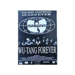 4x6) Wu Tang Clan (Wu Tang Forever   Promo) Music Postcard  