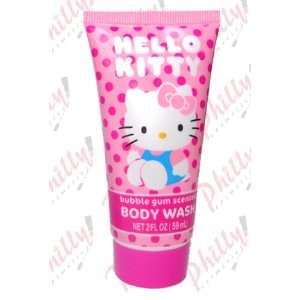  Hello Kitty Body Wash Bubble Gum Scented 2 Fl Oz Beauty