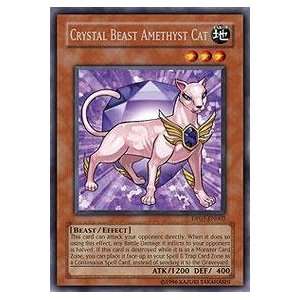  Yu Gi Oh   Crystal Beast Amethyst Cat   Duelist Pack 7 