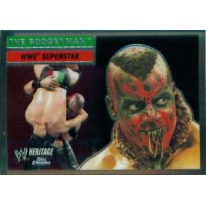 WWE Wrestling Heritage 2006 Topps Chrome Card: The Boogeyman:  