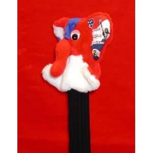  Elephant Red White and Blue w/print Head Cover Sports 