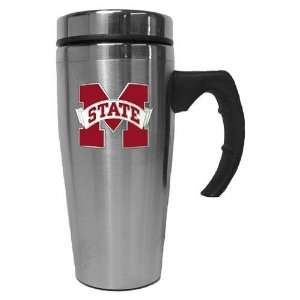 : Mississippi State Bulldogs NCAA Stainless Steel Contemporary Travel 