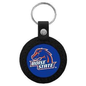  State Broncos NCAA Classic Logo Leather Key Tag: Sports & Outdoors