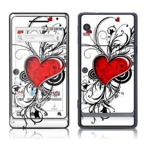  My Heart Design Protective Skin Decal Sticker for Motorola 
