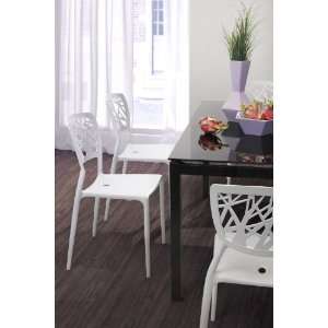 Zuo Modern Divinity Dining Chair White:  Home & Kitchen