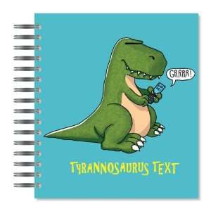  Tyrannosaurus Text Picture Photo Album, 18 Pages, Holds 72 Photos 