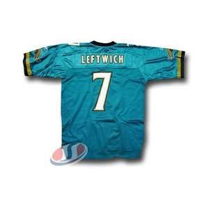  Byron Leftwich #7 Jacksonville Jaguars Youth NFL Replica 