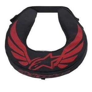   Alpinestars Youth Neck Roll   One size fits most/Black/Red: Automotive