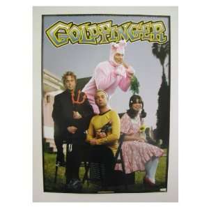  Goldfinger Poster Band Shot in Halloween costumes