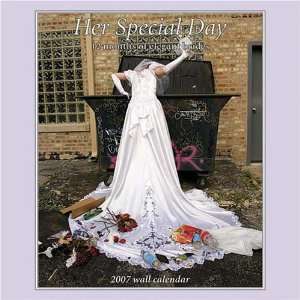   : Her Special Day: 2007 Bridal Satire Wall Calendar: Office Products
