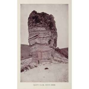  1893 Print Giants Club Rock Formation Green River Buel 
