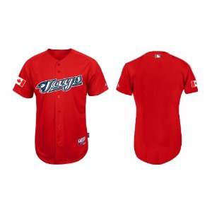  Toronto Blue Jays Blank Red 2011 MLB Authentic Jerseys 