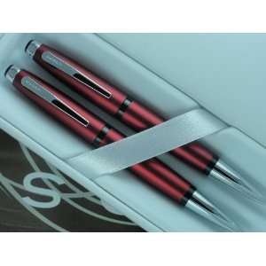 Cross 2012 Executive Style Limited Edition Matte Lumina Red Pen Pencil 