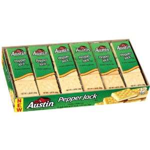 Austin Pepper Jack Cracker Sandwiches (1.38 Ounce Pack), 12 Count 
