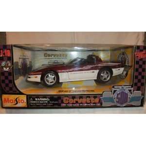    Indianapolis 500 Corvette Pace Car 118 Scale Toys & Games