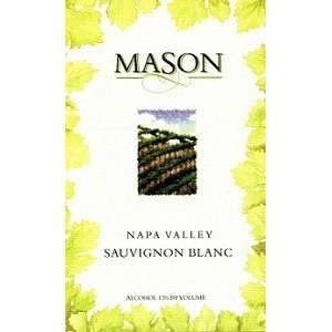   Mason Cellars Sauvignon Blanc Mason 2011 750ML Grocery & Gourmet Food