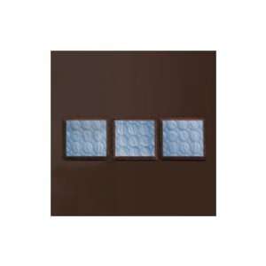  Quilted Circles Three Piece Wall Hangings in Blue and 
