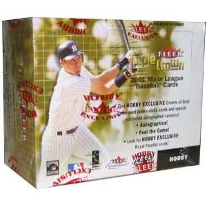  2001 Fleer Triple Crown Baseball HOBBY Box   24P10C: Toys 