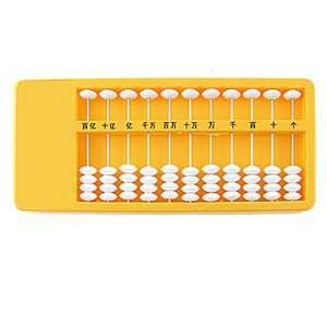   Orange 11 Digits Educational Japanese Soroban Abacus Toys & Games