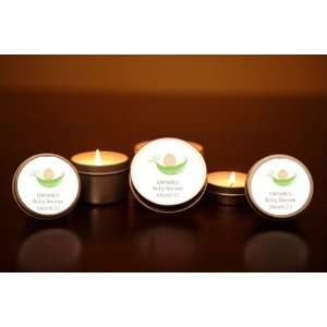  Sweet Pea in A Pod Baby Shower Candle Favors: Health 
