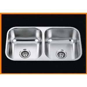  LessCare L205 Undermount Double Bowl Stainless Steel 