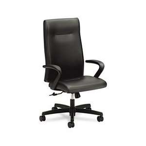   Executive High Back Chair, 27x38x47 1/2, Black Office Products