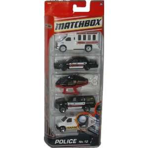   Police SWAT Law Enforcement Fleet 5 Pack 164 Scale Die Cast Cars