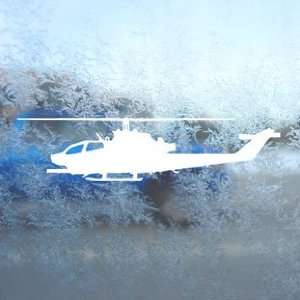  AH 1F Improved Cobra Helicopter White Decal Car White 