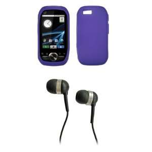  Motorola Opus One i1 Premium Blue Silicone Skin Case Cover 