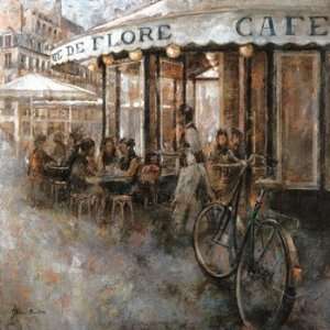  Cafe De Flore, Paris   Poster by Noemi Martin (27.5 x 27.5 