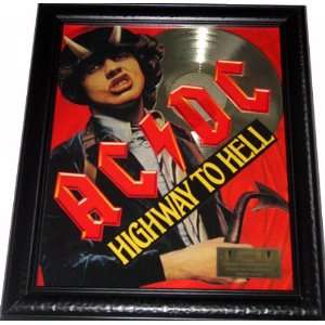  AC/DC Highway To Hell Gold Record Award non Riaa LP CD 
