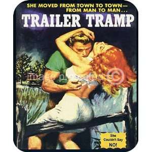 Trailer Tramp Vintage Pulp Novel Cover Art Retro MOUSE PAD 