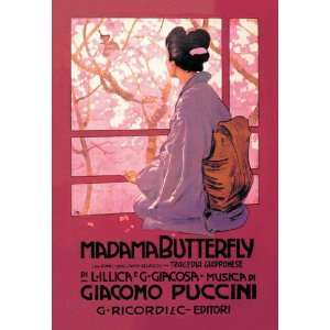  Madama Butterfly 12x18 Giclee on canvas: Home & Kitchen