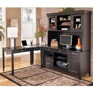  Ashley Furniture Carlyle Corner Home Office Set w/ Large 