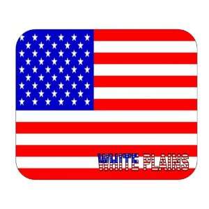  US Flag   White Plains, New York (NY) Mouse Pad 