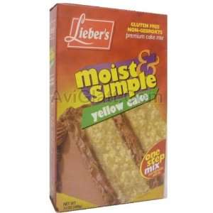 Liebers Moist & Simple Yellow Cake Mix Grocery & Gourmet Food
