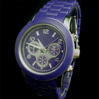 Candy colored Mens Women Ladies Wrist Watch 10 Colors Free Shipping 