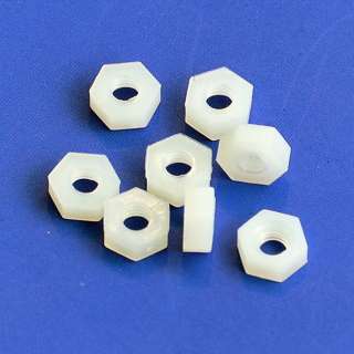 Nylon Hex Spacers/ Screws/ Nuts Assorted Kit, Standoff.  
