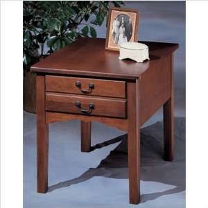   Revington 1822 Haver Hill End Table in Brown Cherry Furniture & Decor