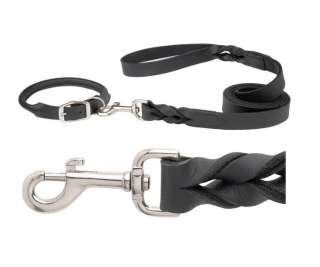 Leather Braided Dog Leads/Leather Leads for Dogs