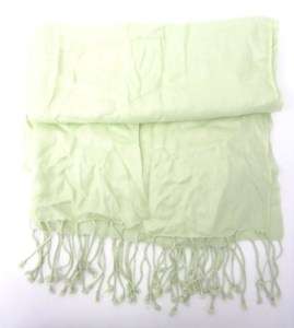 PEACH COUTURE Lime Green Scarf Wrap  