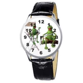 KERMIT THE FROG STAINLESS WRIST WATCH NEW  