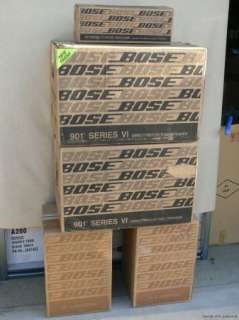BOXED BOSE 901 SERIES VI, WITH EQ AND STANDS   MANY PHOTOS  