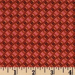   Passion Mosiac Rose/Burgundy Fabric By The Yard Arts, Crafts & Sewing