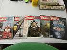Lot of 5 Old Train Magazines 70s & 80s Great Condition 