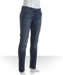 Burberry Burberry Brit indigo wash Steadman straight leg jeans 